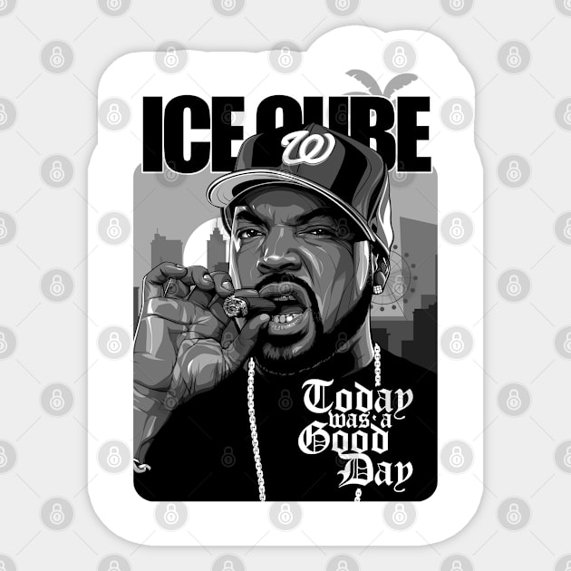 Ice Cube Sticker by bikonatics